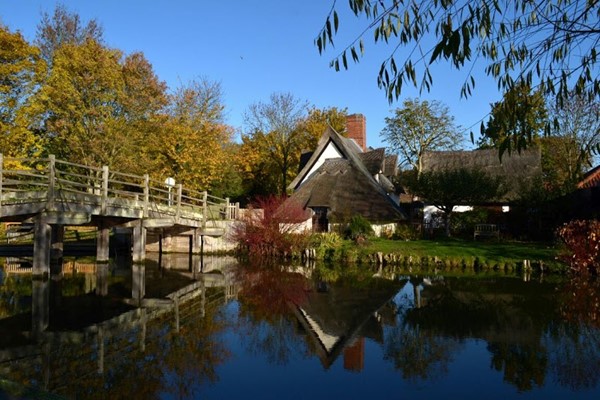Flatford: Bridge Cottage Flatford: Bridge Cottage